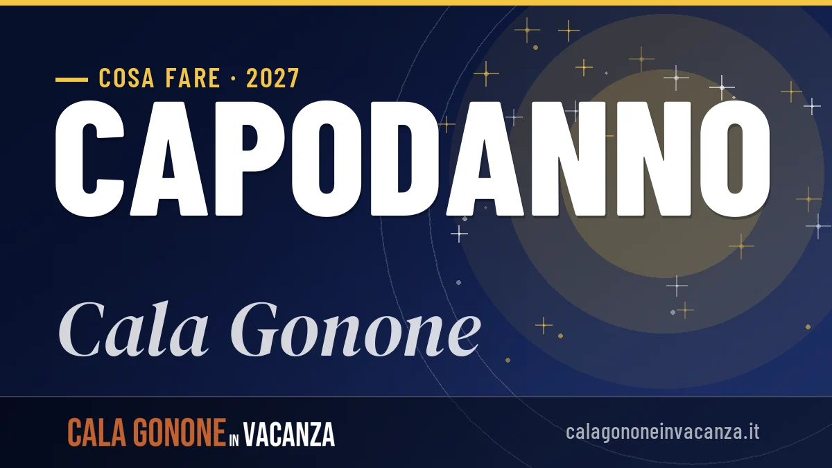 Capodanno 2027 a Cala Gonone: ristoranti, dove mangiare, eventi